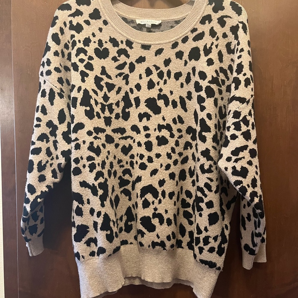 Animal Print Sweater